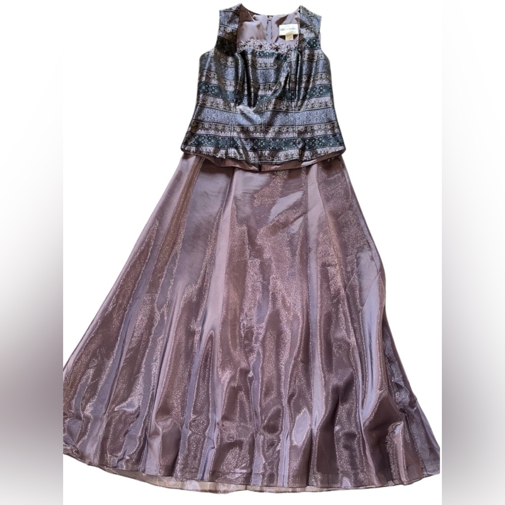 David’s Bridal • Vtg. 2000s 2 Piece Dress • Size 16 • Prom + Homecoming